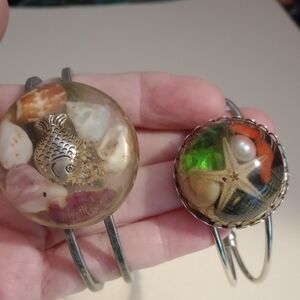 Choice Of Handcrafted Ocean-Inspired Silver Bracelets